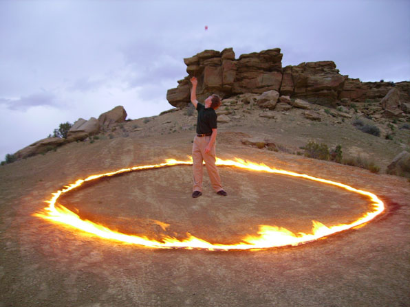 Circle of Fire Still Photograph Courtesy of Artist Paolo Buggiani (c) 2007
