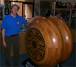 Tom Kuhn's Giant No Jive Yo-Yo - Chico, California at the National Yo-Yo Museum - Luke Renner